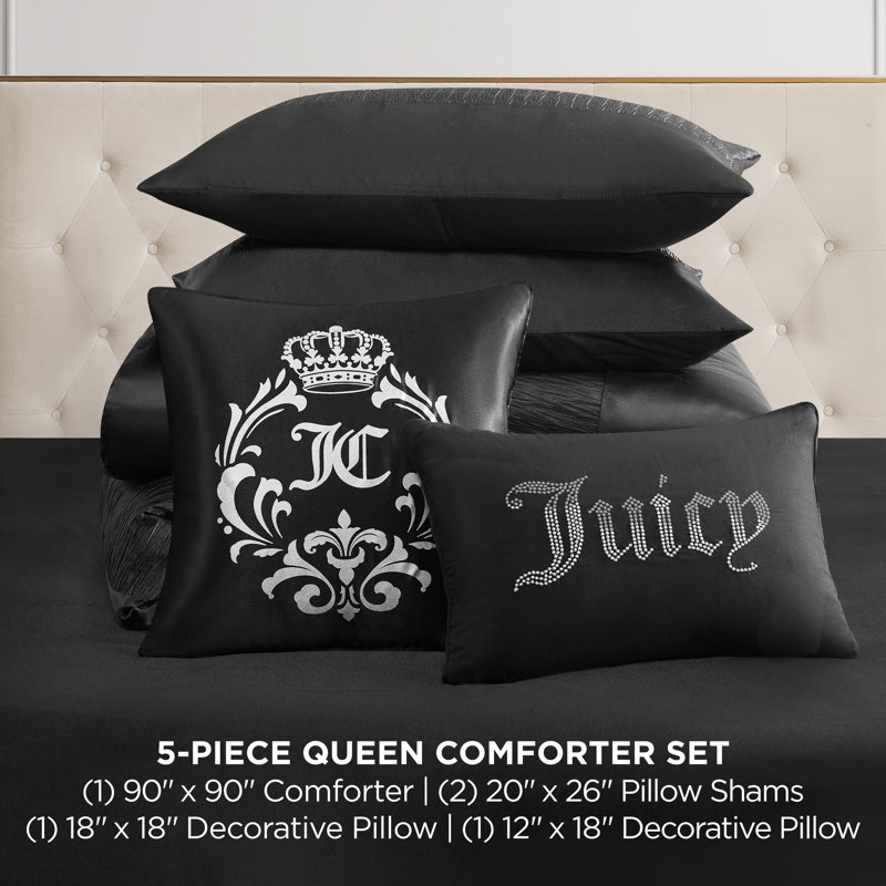 Black Velour orders Juicy Towel Set